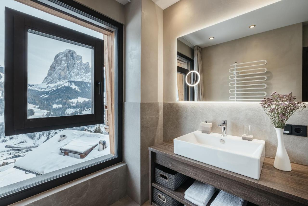 Luxury Chalet Lefiro Santa Cristina Val Gardena Bagian luar foto