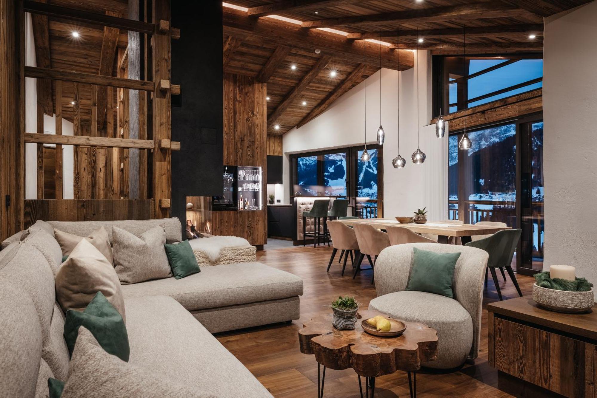 Luxury Chalet Lefiro Santa Cristina Val Gardena Bagian luar foto