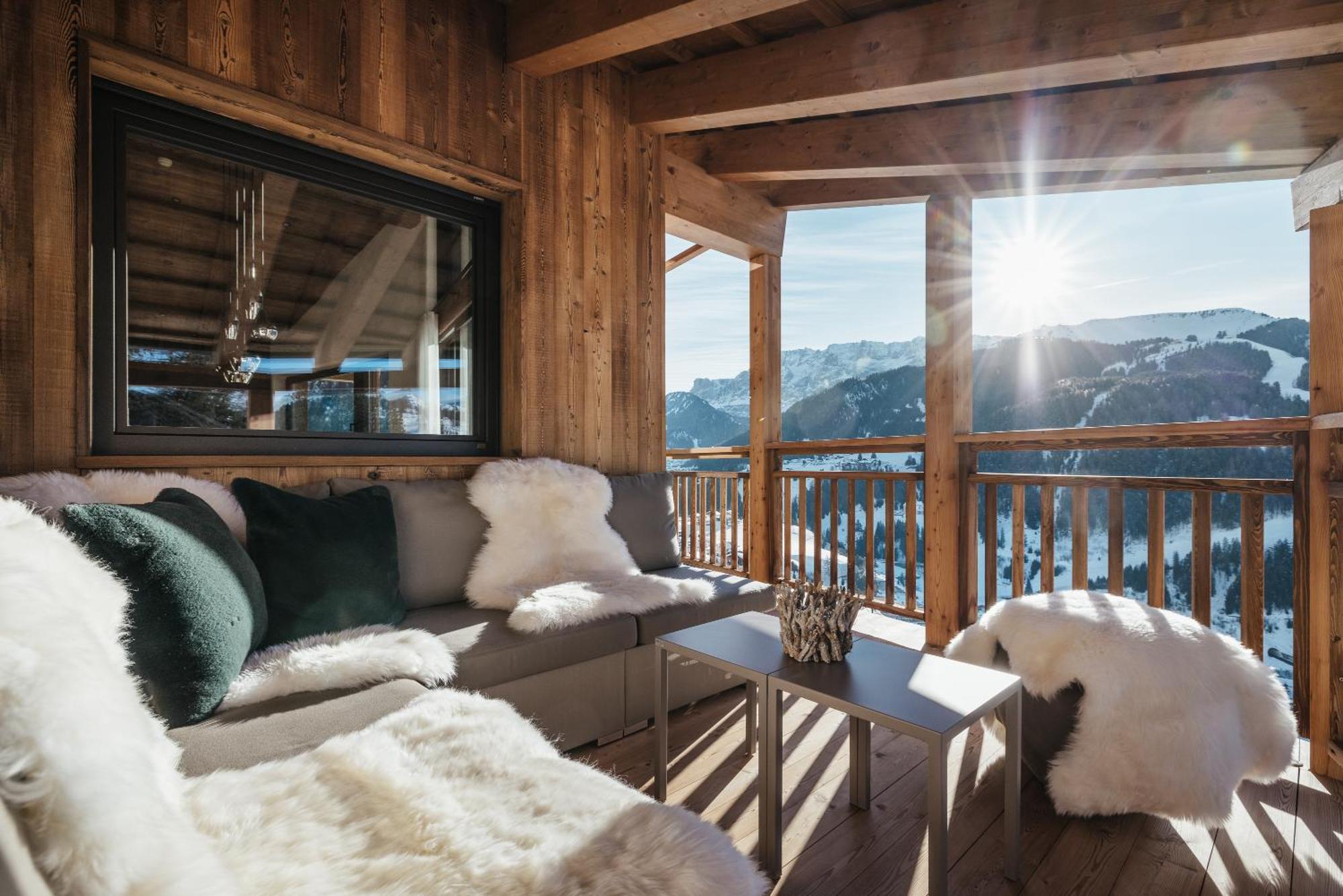 Luxury Chalet Lefiro Santa Cristina Val Gardena Bagian luar foto